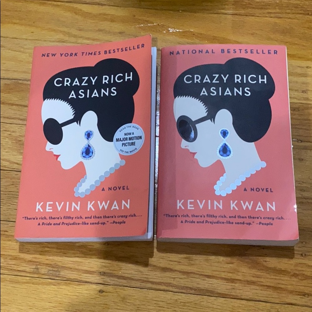 Crazy rich Asians books!